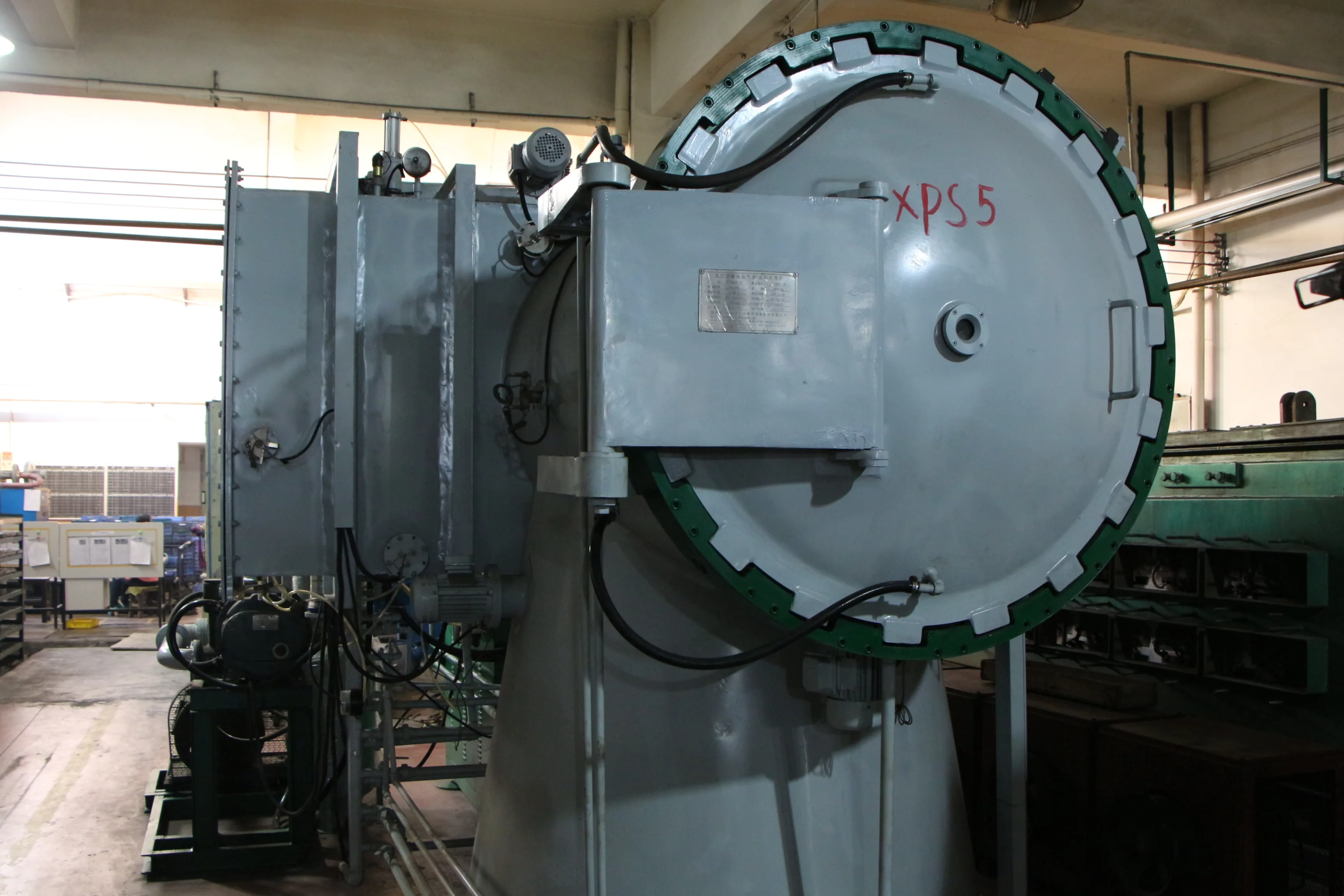 Continuous sintering furnace line at SINTS