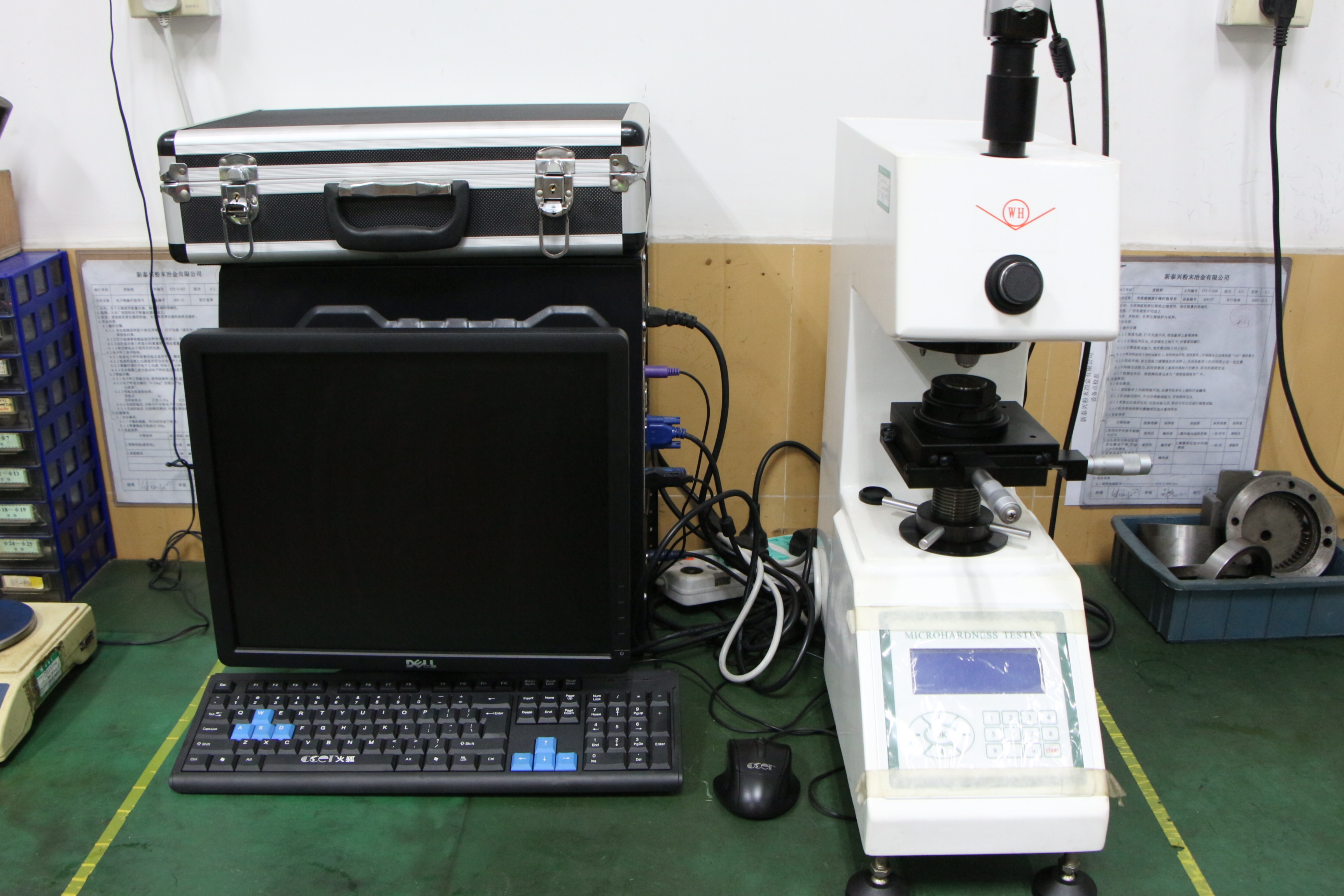 WH microhardness tester