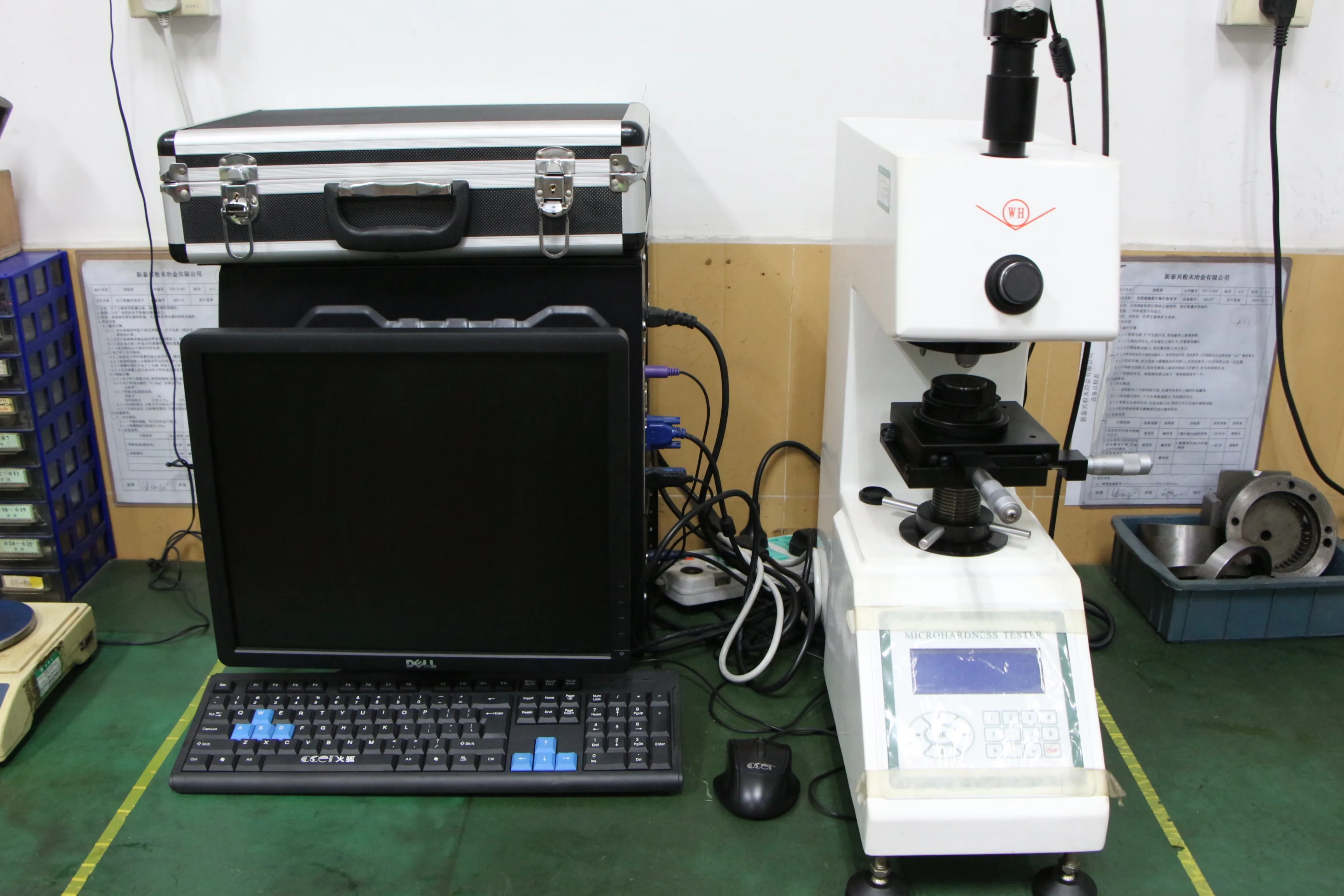 Hardness testing at SINTS